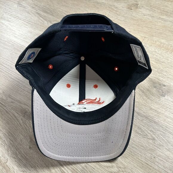 Vintage Puma Denver Broncos Hat Snapback NFL Football Black Wool Blend Cap - Picture 3 of 9